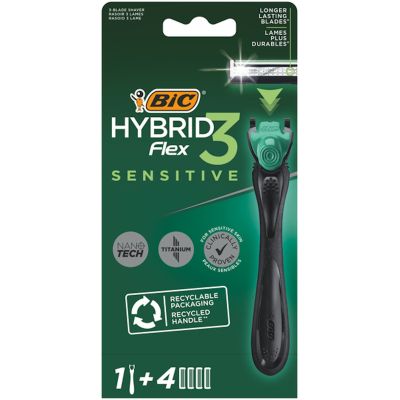 ������ Bic Flex 3 Hybrid Sensitive � 4 �������� ����������� (3086123644977) - �������� 1