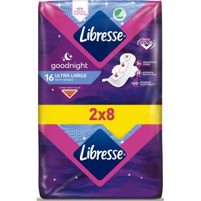 ������������� ��������� Libresse Ultra Goodnight Large 16 ��. (7322540960273) - �������� 2