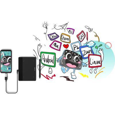 ����������� ������� XP-Pen Deco Fun Black (Deco Fun XS_BK) - �������� 12