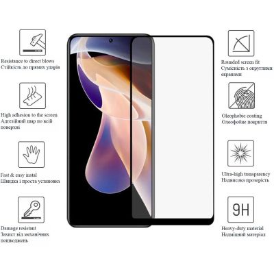 ���� ������� Drobak Poco M4 Pro Black Frame A+ (444480) - �������� 2