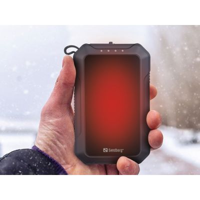 ������������ ������� ������� Sandberg Hand Warmer Powerbank 10000mAh Black (420-65) - �������� 3