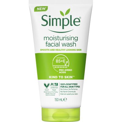 ���� ��� �������� Simple Kind to Skin Moisturising Facial Wash 150 �� (5011451103870) - �������� 1