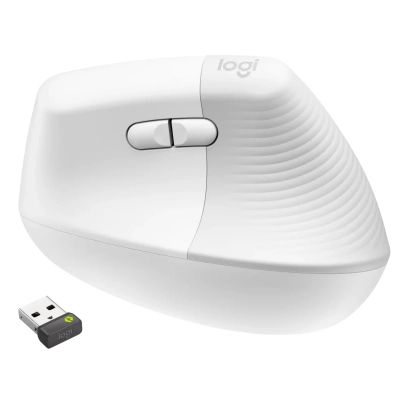 ����� Logitech Lift Vertical Ergonomic Wireless/Bluetooth for Business Off-white (910-006496) - �������� 5