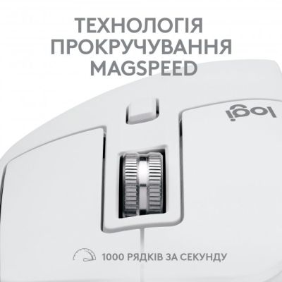  Bluetooth Logitech MX Master 3S For Mac Pale Grey (910-006572) -  4