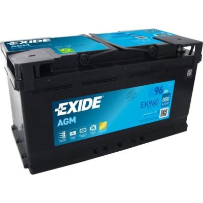 ����������� ������������� EXIDE START-STOP AGM 96Ah �� (-/+) (EK960) - �������� 1