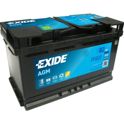 ����������� ������������� EXIDE START-STOP AGM 82Ah �� (-/+) (800EN) (EK820) - �������� 1