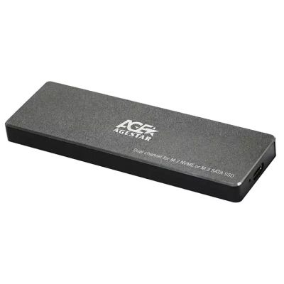 �������� ������ M.2 Agestar 31UBVS6C (Black), SATA&NVME, �����, ������ - �������� 1