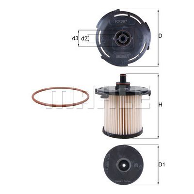 ������ ��������� Mahle KX387DECO - �������� 1