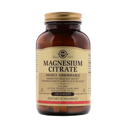 �������� Solgar ������ ������, Magnesium Citrate, Solgar 120 �������� (SOL-59205) - �������� 1