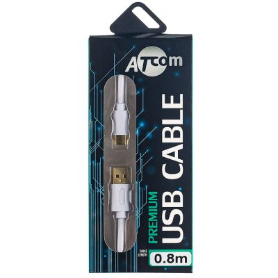   USB-C to Lightning 0.8m GOLD plated Atcom (A15277) -  2