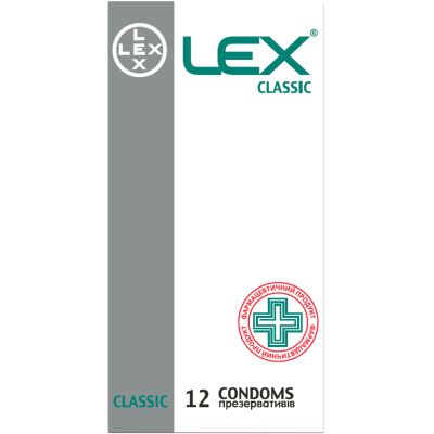  Lex Condoms Classic 12 . (4820144771897) -  1
