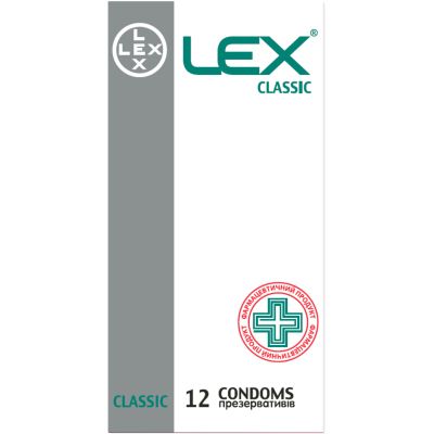 ������������ Lex Condoms Classic 12 ��. (4820144771897) - �������� 1
