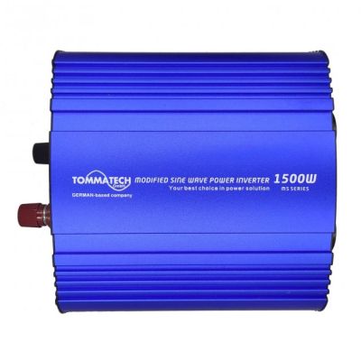 ������������ �������� 12V/220V MS-1500 1800W, approximate sinusoid, USB, Shuko*2 Tommatech (29446) - �������� 3