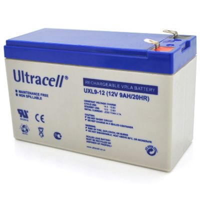       Ultracell 12V-9Ah, AGM (UXL9-12) -  1