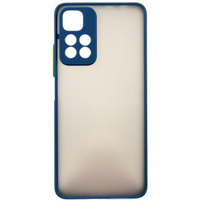 ����� ��� ���������� �������� Dengos Matte Xiaomi Redmi Note 11 Pro 5G (blue) (DG-TPU-MATT-115) - �������� 1