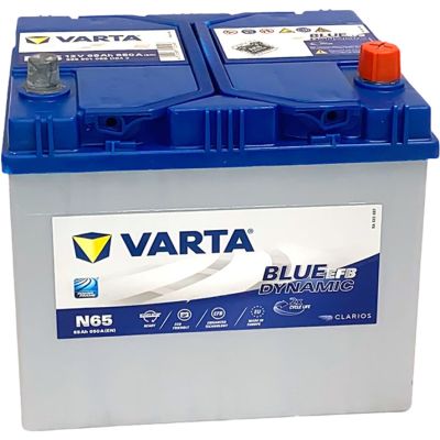 ����������� ������������� Varta Blue Dynamic EFB 65Ah ASIA �� (-/+) (650EN) (565501065) - �������� 1