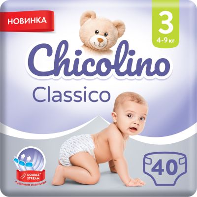 ���������� Chicolino Medium Classico ������ 3 (4-9 ��) 40 �� (4823098410812) - �������� 1