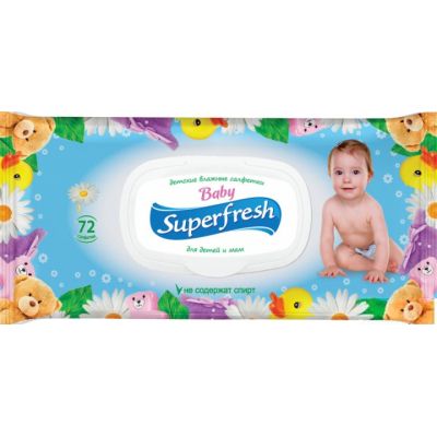 ������� ������� �������� Superfresh Baby chamomile � �������� 72 �� (4820048488044) - �������� 1