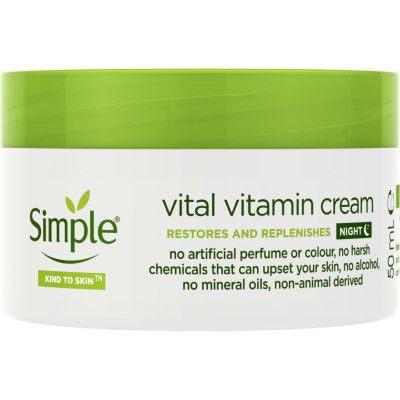 ���� ��� ���� Simple Vital Vitamin Night Cream Kind to Skin ������ ���������� 50 �� (8710447485552) - �������� 1