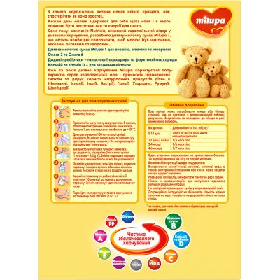 ������ ���� Milupa 1 ������� 350 �� (5900852025488) - �������� 4