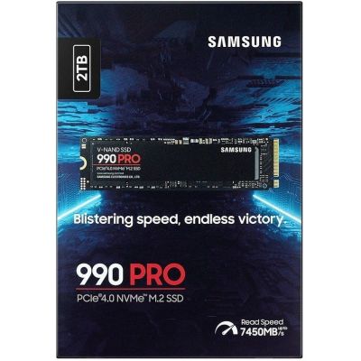 SSD  Samsung 990 Pro 2TB M.2 2280 (MZ-V9P2T0BW) -  5