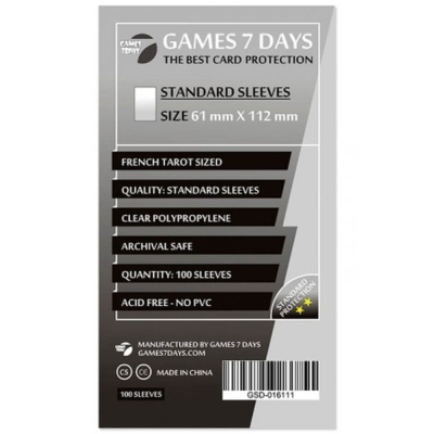 ��������� ��� ���� Games 7 Days 61 � 112 ��, French Tarot, 100 �� (STANDART) (GSD-016111) - �������� 1