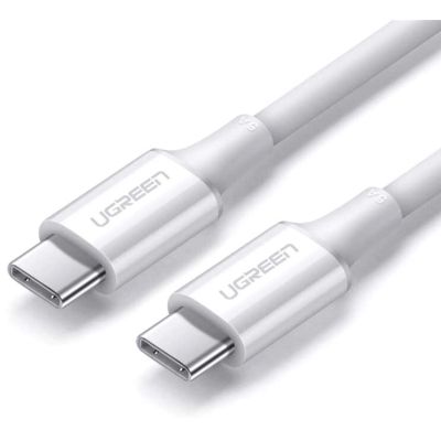 ���� ������ USB-C to USB-C 1.0m US300 20V/5A 100W White Ugreen (60551) - �������� 2