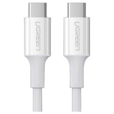 ���� ������ USB-C to USB-C 1.0m US300 20V/5A 100W White Ugreen (60551) - �������� 1