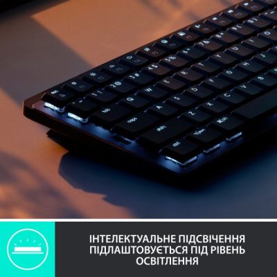 ���������� Logitech MX Mechanical Mini Illuminated UA Graphite (920-010782) - �������� 4
