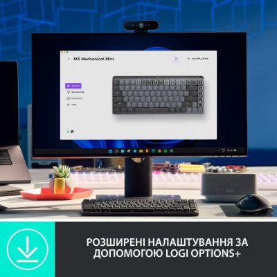 ���������� Logitech MX Mechanical Mini Illuminated UA Graphite (920-010782) - �������� 5