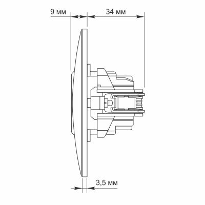 ������� Videx BINERA 1�� ������� (VF-BNSK1-CR) - �������� 5