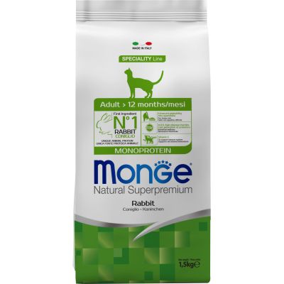 ����� ���� ��� ����� Monge Cat Adult � �������� 1.5 �� (8009470011945) - �������� 1