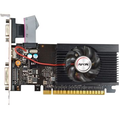³ GeForce GT710, AFOX, 1Gb GDDR3, 64-bit, VGA/DVI/HDMI, 954/1333MHz, Low Profile (AF710-1024D3L8) -  1