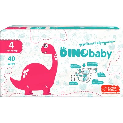 ϳ������ Dino Baby ����� 4 (7-14 ��) 40 �� (4823098410591) - �������� 1