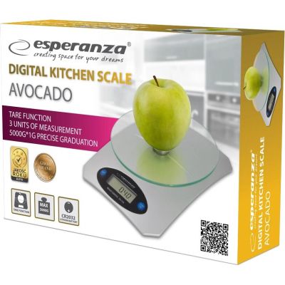 ���� ������� ESPERANZA EKS006 Kitchen Scale Avocado - �������� 4