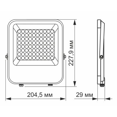 ��������� Videx LED PREMIUM VIDEX F2 50W 5000K (VL-F2-505G) - �������� 2