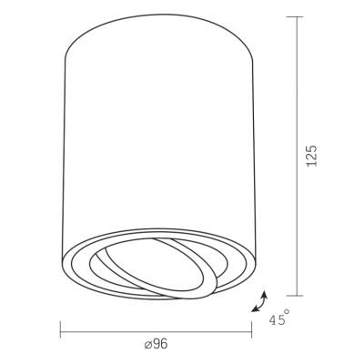   Videx   GU10   (VL-SPF13A-B) -  2