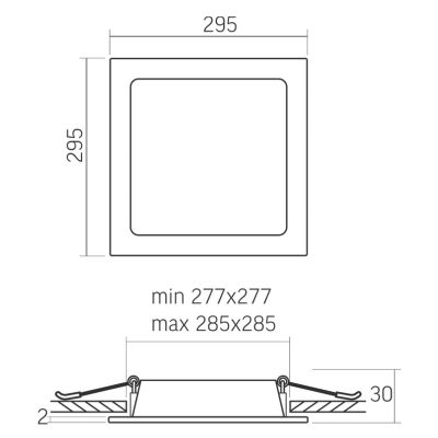 ��������� Videx LED 26W 5000K (VL-DLBS-265) - �������� 4