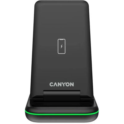   Canyon WS- 304 Foldable 3in1 Wireless charger (CNS-WCS304B) -  2