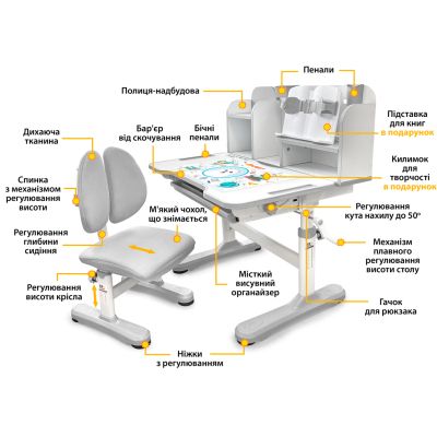 ����� �� ������ Evo-kids Panda grey (BD-28 G) - �������� 2