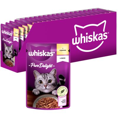 ������� ���� ��� ����� Whiskas Pure Delight ������ � ���� 85 � (5900951303333) - �������� 1