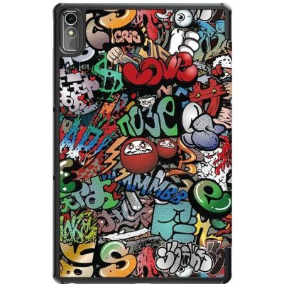 ����� ��� �������� BeCover Smart Case Lenovo Tab P11 (2nd Gen) (TB-350FU/TB-350XU) 11.5" Graffiti (708690) - �������� 3