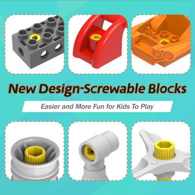  Makerzoid Big Building Blocks-Mechanical Engineering Team (MKZ-OBK-MET) -  7