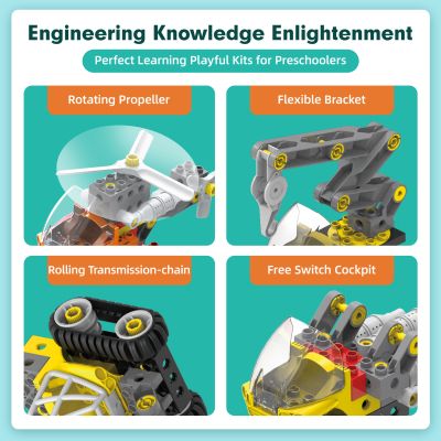  Makerzoid Big Building Blocks-Mechanical Engineering Team (MKZ-OBK-MET) -  8