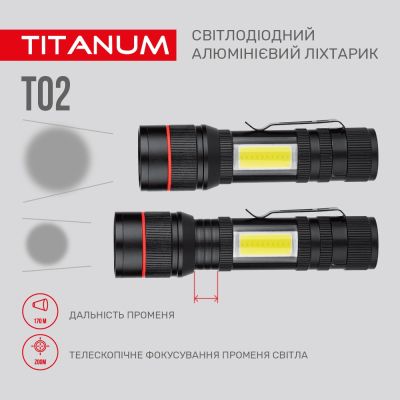 ˳ TITANUM 200Lm 6500K (TLF-T02) -  8