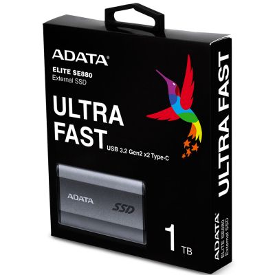  SSD USB 3.2 1TB ADATA (AELI-SE880-1TCGY) -  6