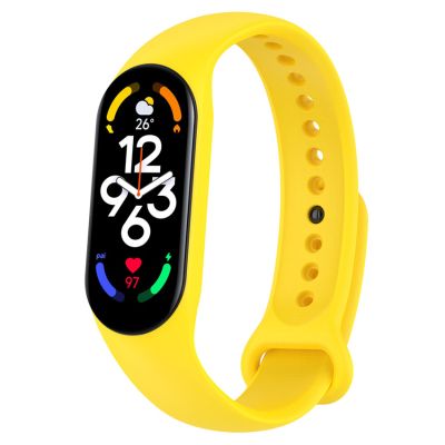 ������� ��� ������ �������� BeCover Silicone ��� Xiaomi Mi Smart Band 7 Yellow (707487) - �������� 1