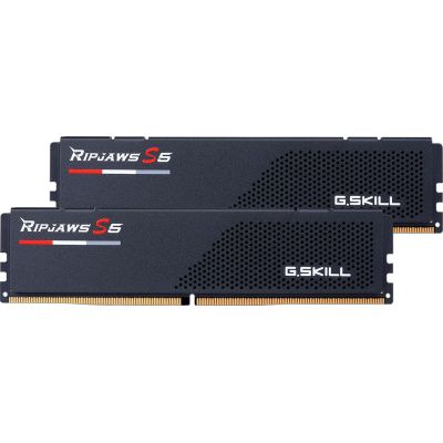     DDR5 32GB (2x16GB) 6400 MHz Ripjaws S5 Black G.Skill (F5-6400J3239G16GX2-RS5K) -  1