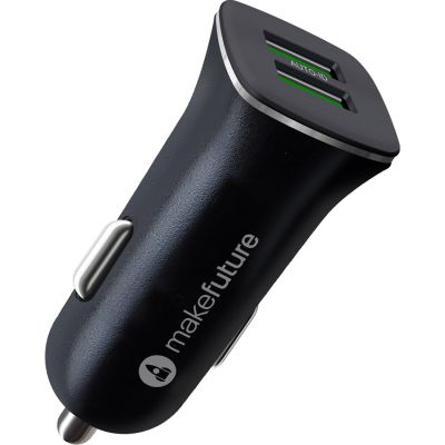 �������� ������� MAKE 12W 2.4A+2.4� Black (MCW-221BK) - �������� 1