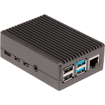 ������ � ������������� �� Raspberry Pi Pi 4B Black Aluminium Alloy (RA759) - �������� 1
